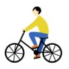 全力で自転車漕いで税務署へGO