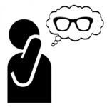 今朝…メガネが…消えた