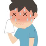 まさかの…2日連続熱中症？